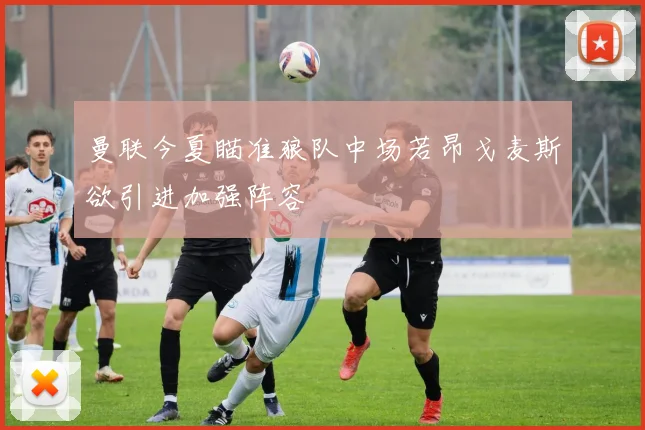 曼联今夏瞄准狼队中场若昂戈麦斯欲引进加强阵容